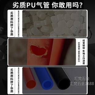 PU���ܛ�ܿՉ��C��Ӛ�Ú≺��͸���߉���Դ�Ś�ܷ���6/8/10mm