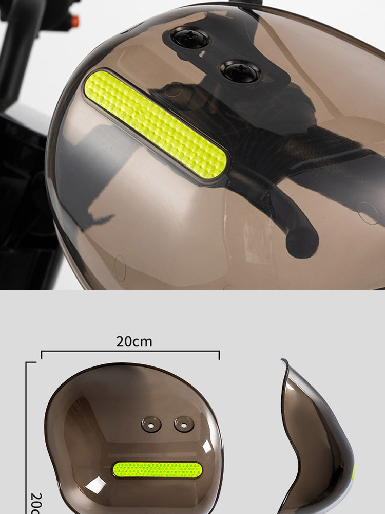 Electric Vehicle Windshield Handguard Cover Waterproof Battery Motorcycle Handle Cover Sunshade Rain Protection Universal Handle Sunscreen