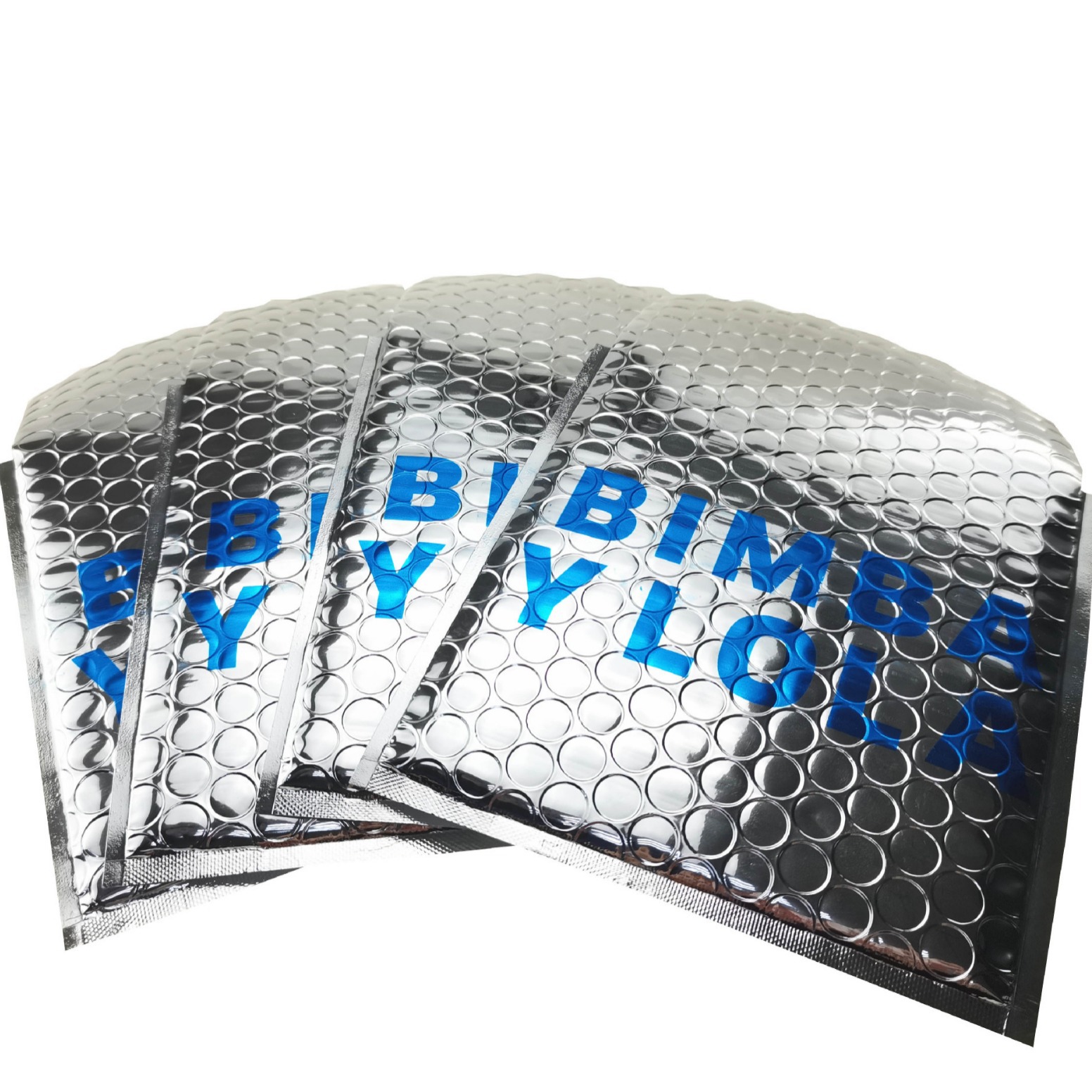 批发彩色镀铝膜气泡袋 珠光膜快递信封袋 快递包装袋印刷