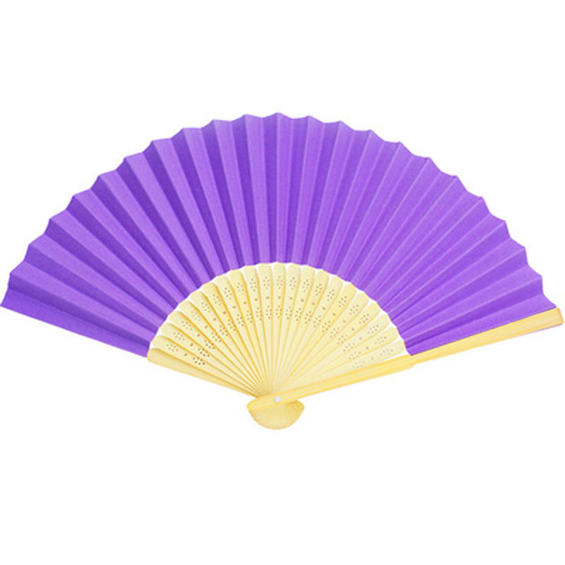 부채-짙은 보라색