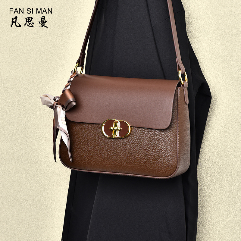 Fashion New Vansman Women's Bag Gift for Goddess, Gift for Mom, Single Shoulder Crossbody Bag, Underarm Bag