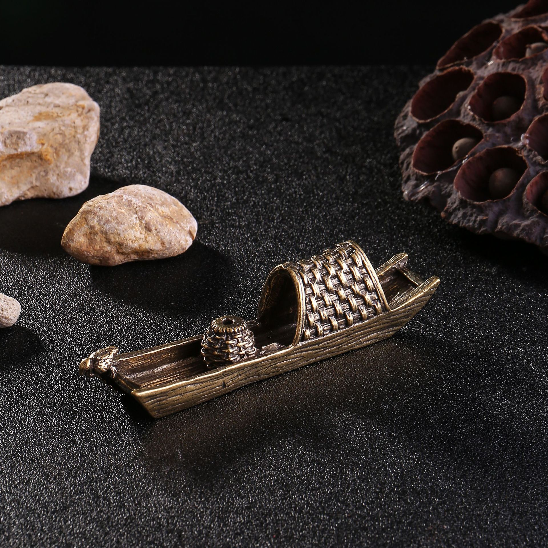 낚시 보트 향 삽입 장식품