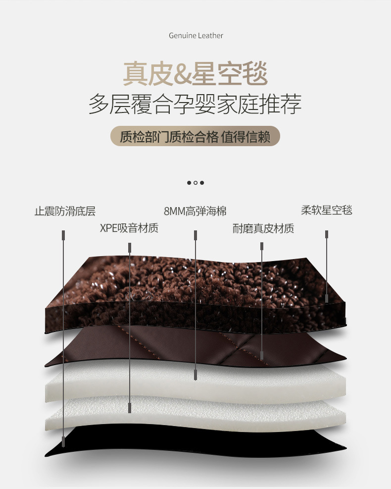 Special Ford Leather Foot Mat New Mondeo Focus Sharp Boundary Escape Escape Full Wagon Foot Mat
