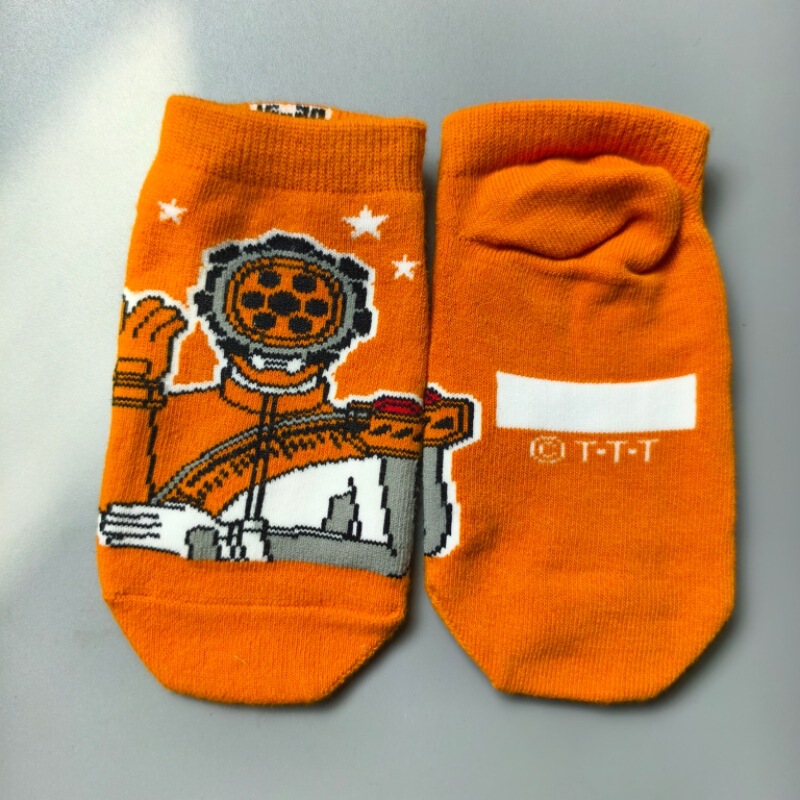 Original Japanese-Style Armor Warriors Cartoon Anime Children's Cotton Ankle Socks New Style Straight Ankle Socks