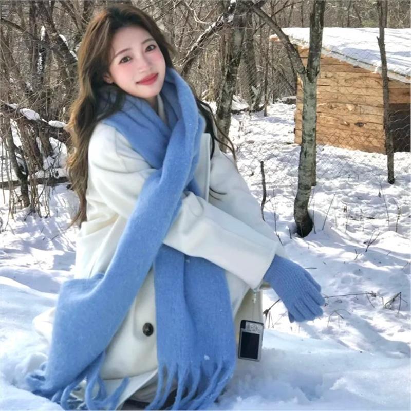 Small version of mohair-light blue