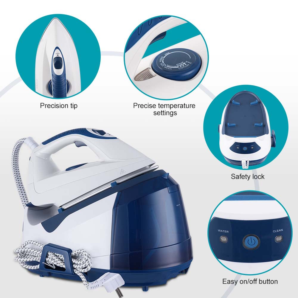 Winningstar hogar transfronterizo 2200W plancha de presión de vapor continua vertical portátil en seco plancha eléctrica de mesa