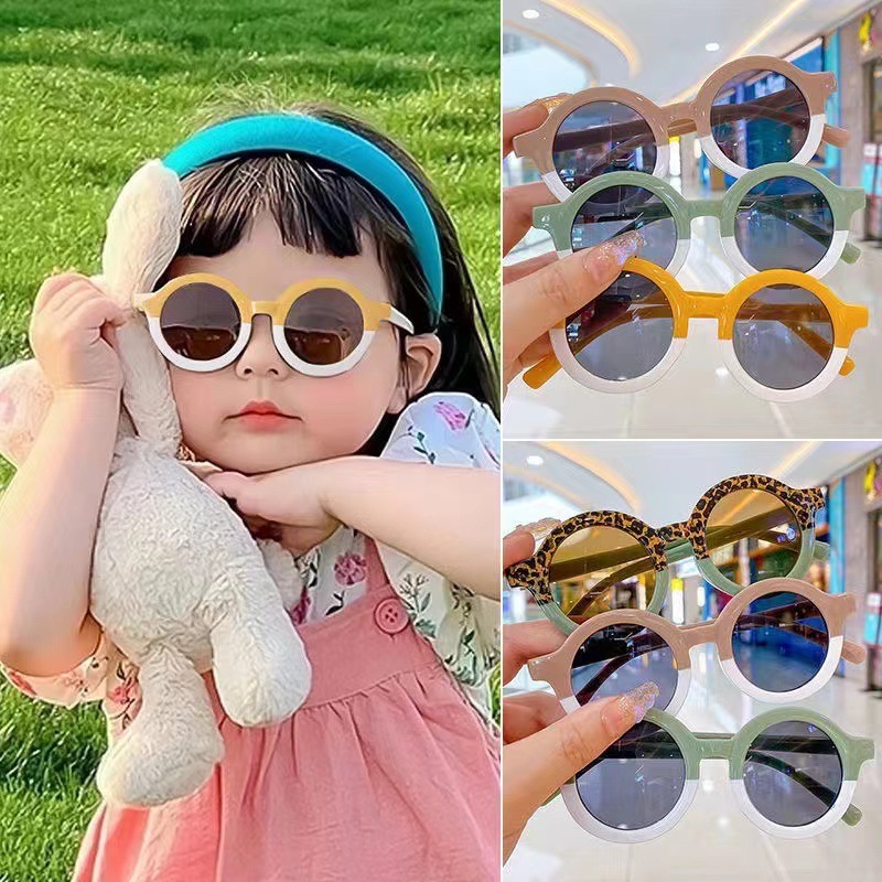 Children's brand travel cartoon sunglasses