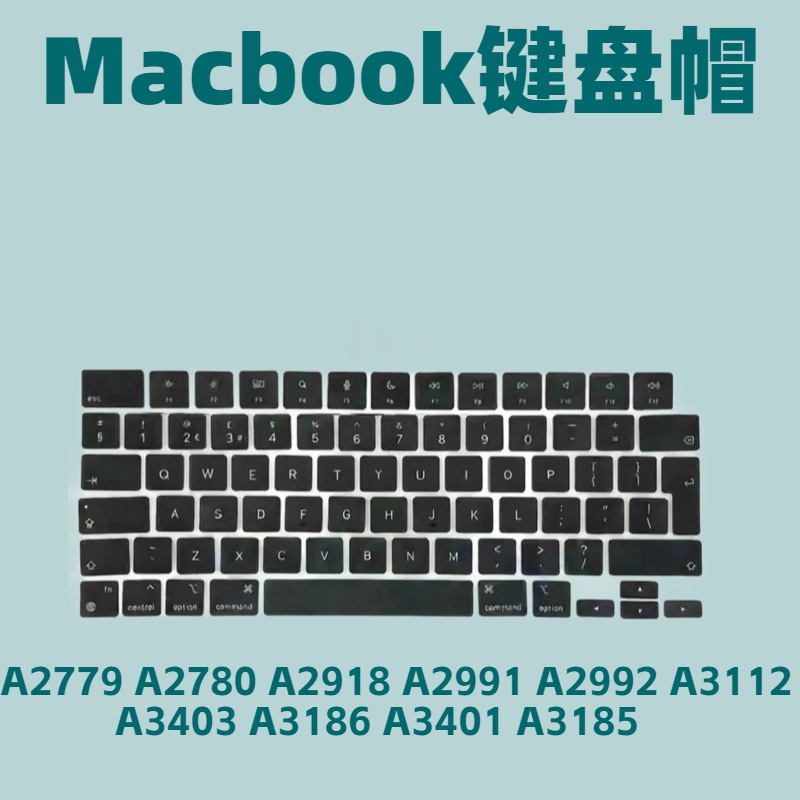Para Macbook proA2779 A2780 A2918 A2991A2992 Capas de teclado Capas de teclado de portátil