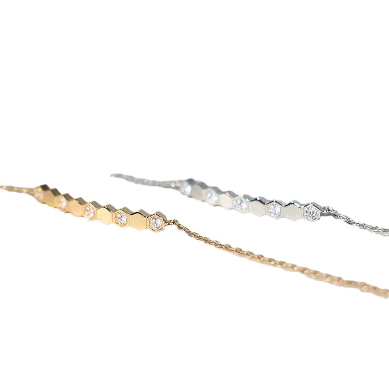 Deimantais puošta širdelės apyrankė vyrams madingas aksesuaras_voghion.com