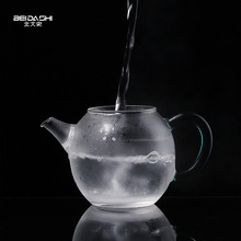 6BUJ玻璃茶壶 纯手工耐热过滤红茶功夫茶一人用小茶壶单壶茶具