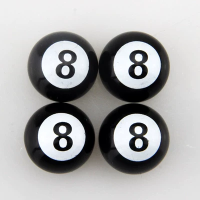 valve: Valve Caps for Cars, Electric - black-8-4-pack-ball-valve-cap