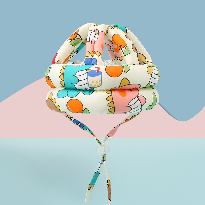 Sombrero anticaídas para bebés Sombrero para bebés pequeños Sombrero antichoque para bebés aprendiendo a caminar Sombrero de seguridad para bebés