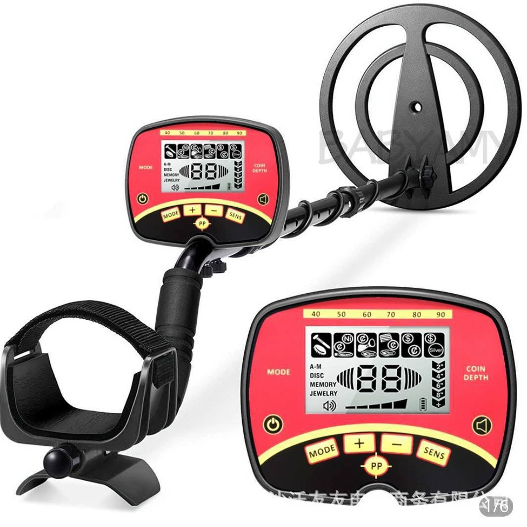 GC-1075 металлодетектор Подземный детектор сокровищ Золото Серебряные долларовые медные монеты