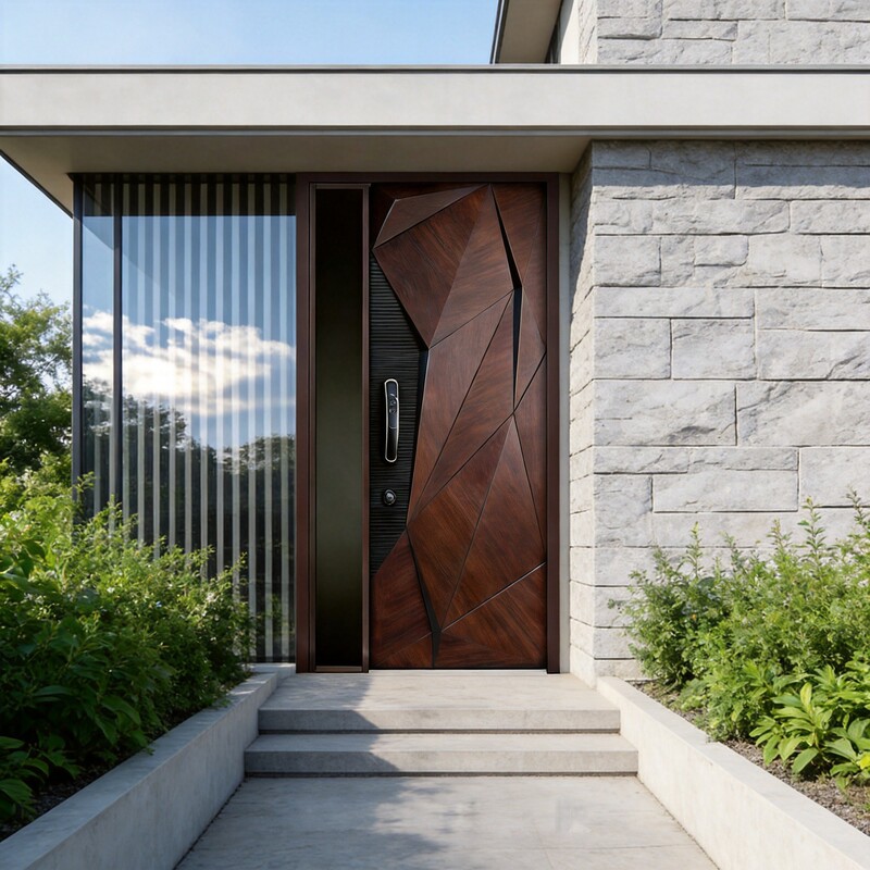 Foshan Factory Cross-Border Export of Light Luxury Stainless Steel Grade a Home Security Doors, Thickened Soundproof Entry Doors, Custom-Made Foshan Factory Cross-Border Export of Light Luxury Stainless Steel Grade a Home Security Doors, Thickened Soundproof Entry Doors, Custom-Made