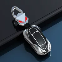 Подходит для чехла для ключей Tesla MODEL S, модель X, модель 3/y, пряжка для автомобильного ключа