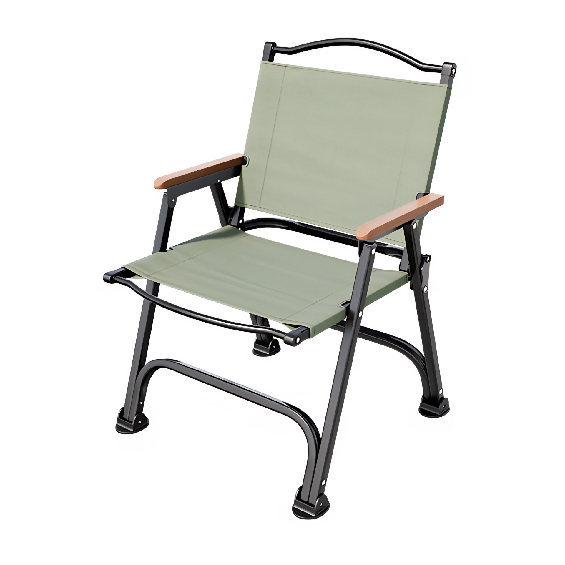 Commercial Folding Chair, Outdoor Camping Kermit Chair, Portable Table and Chair, Barbecue Fishing Picnic Chair