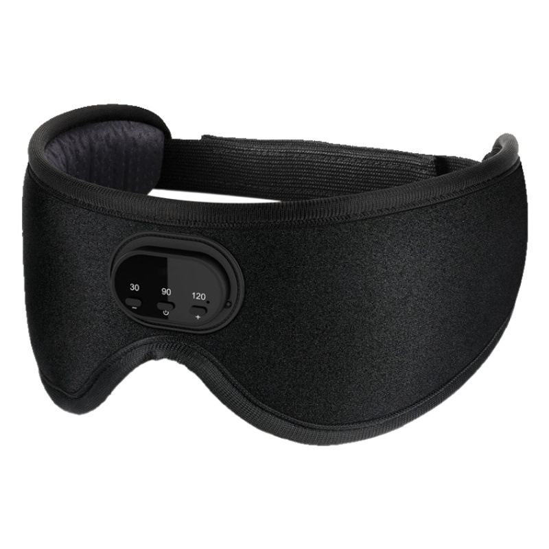Amazon popular Bluetooth blanco ruido leche seda 3D ojo socket completo sombreado transpirable inteligente música sueño instrumento máscara de ojo
