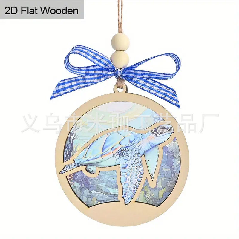 2025年越境新築祝いギフト クリスマス 母の日 バレンタインデー 装飾品 玄関用丸型木製吊り飾り|undefined