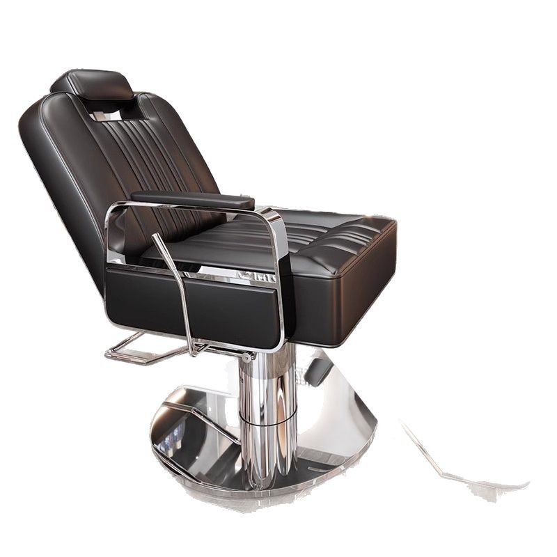 La peluquería de alta gama puede bajar la silla de peluquería, la silla de corte de pelo de teñido en caliente giratorio de elevación especial para la peluquería de alto perfil, simple image 6