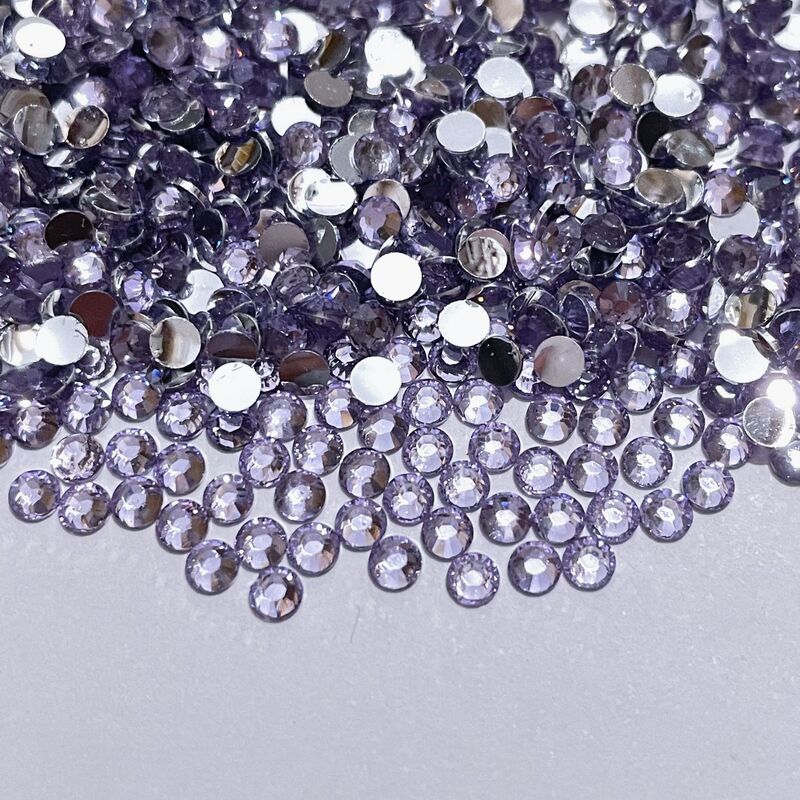 Manicure imitation Austrian flat resin 14 cut diamond flash acrylic round manicure violent bear diy decoration 1,000 pieces