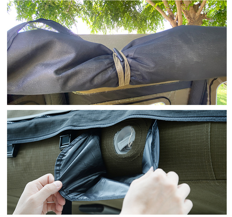 Jituo new outdoor camping inflatable roof tent mountaineering camping car tent portable inflatable tent
