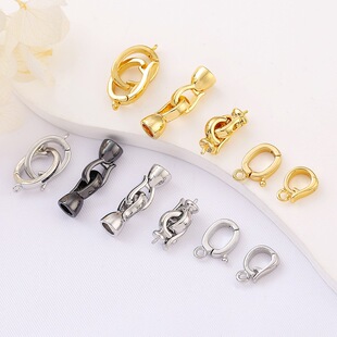 14K�����f��������ֹ�diy�����β��ĸ�����f�ܿ۰׽�ɫ�B�ӿ�