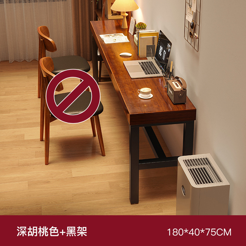 Escritorio casa chica dormitorio mesa larga simple alquiler casa pared mesa larga Mesa DE TRABAJO balcón estrecho escritorio de la computadora