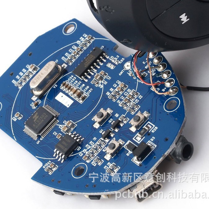 无线有线主动降噪耳机控制系统产品半成品开发厂PCB电路板线路板