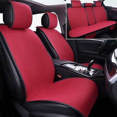 Fabric with a Delicate Touch, Multi-function pad - single-drivers-seat-lafite-red