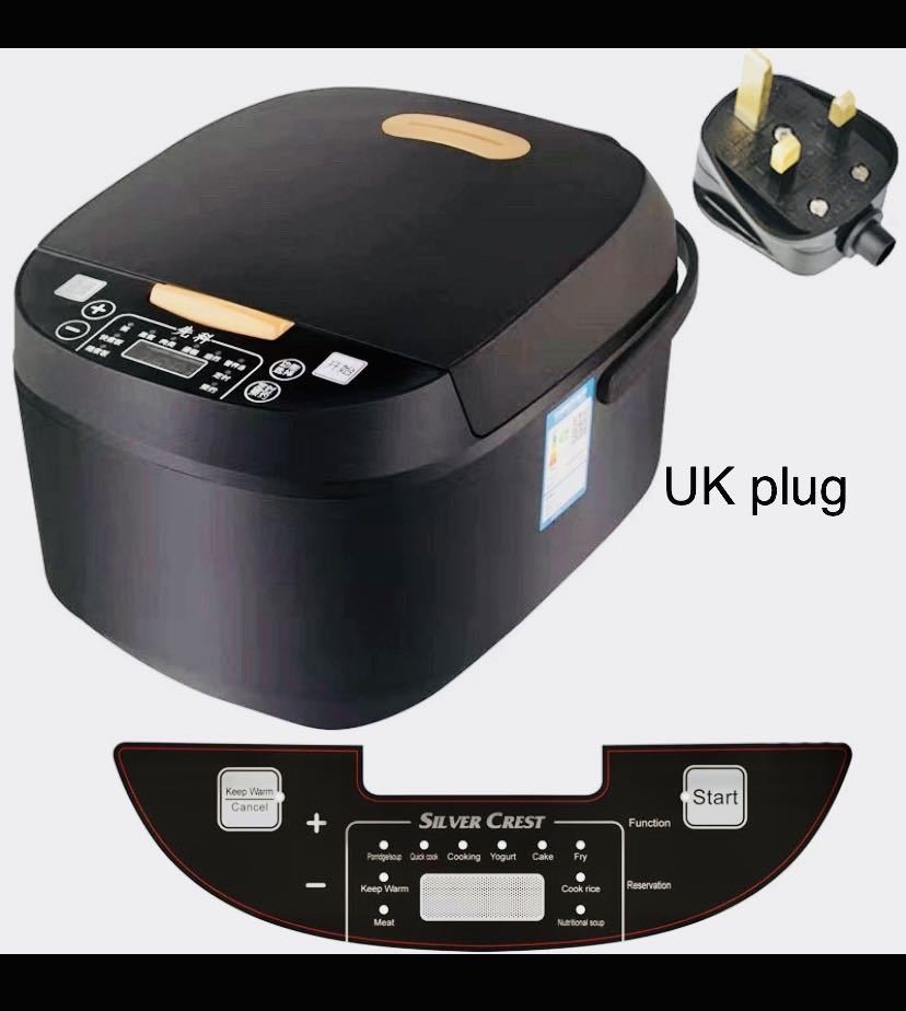 Electric Rice Cooker 5l Large Capacity Smart Multi-functional_voghion.com