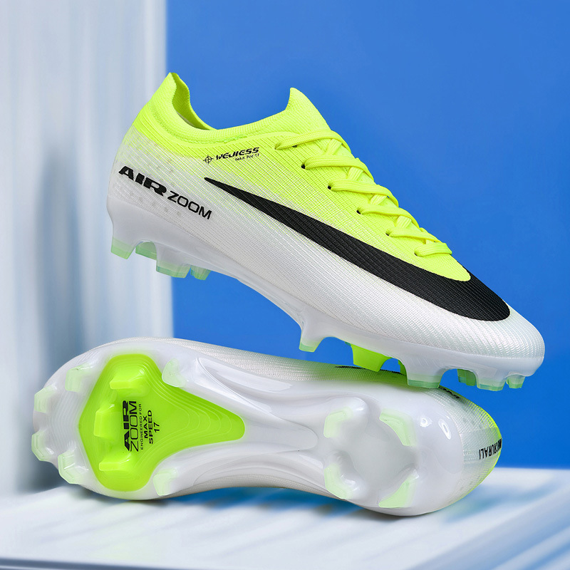 Zapatillas de Fútbol de Tejido Volador Caña Baja de TPU Ligero para Césped Artificial
