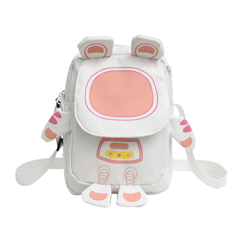 Dibujos animados lindo pequeño bolso femenino 2024 nuevo bolso para teléfono móvil ins versión coreana pequeño bolso de mensajero fresco bolso de hombro para estudiantes