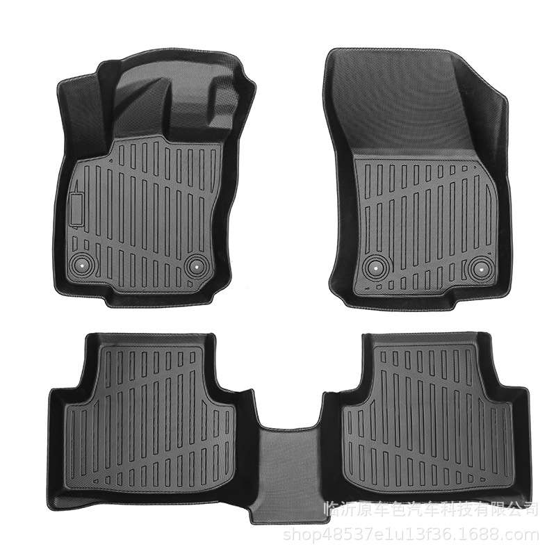 Aplicable a Skoda Karoq2017 - 2024 combustible 3D todo el tiempo material TPE almohadilla para los pies almohadilla del maletero