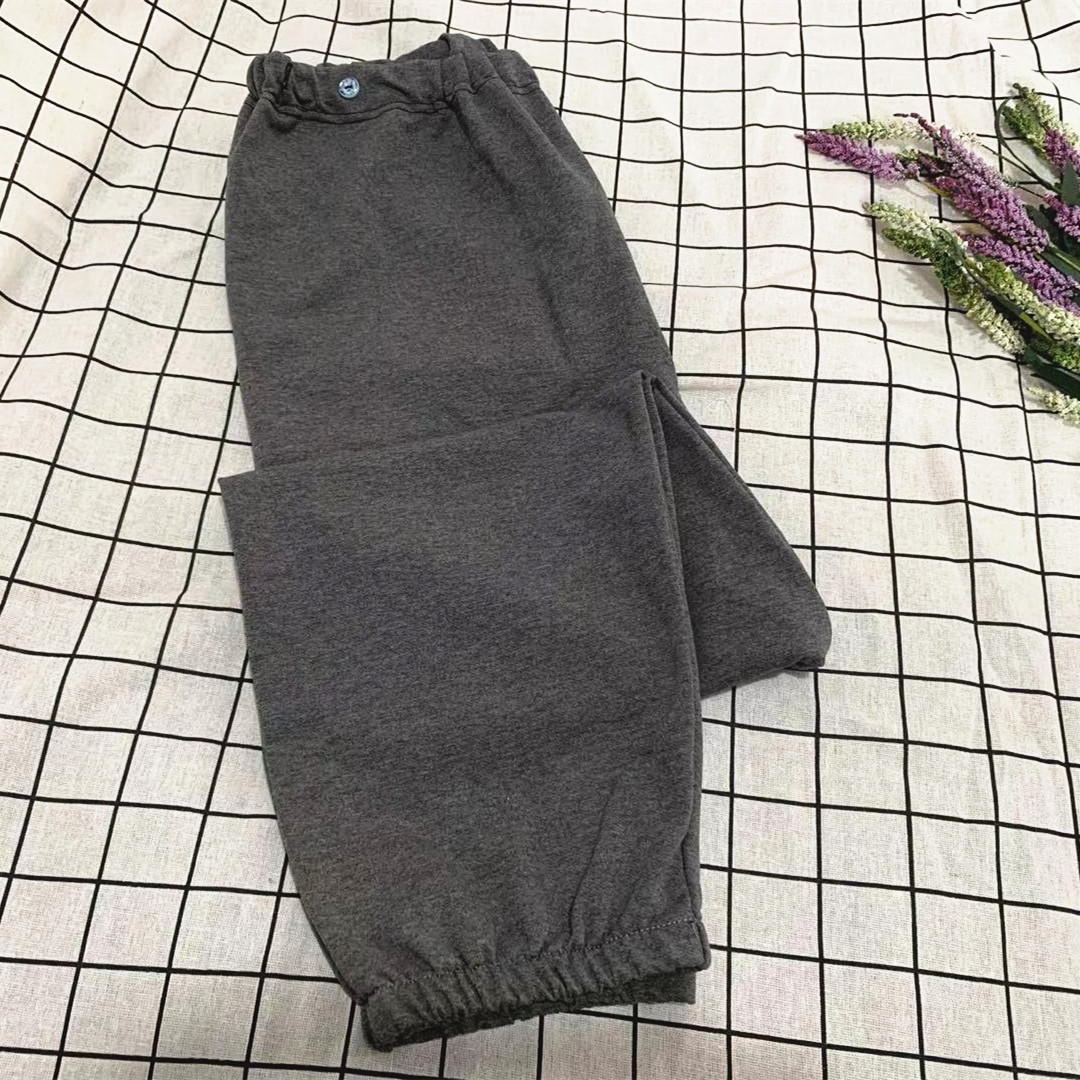 孕妇裤子春秋装新款宽松阔腿束脚运动裤外穿时尚休闲裤春夏灯笼裤|ru