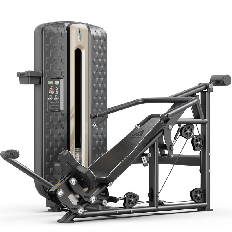 entrenador de hombros comercial gimnasio de hombro sentado dispositivo de educación privada hombro empuje empuje pecho elevación de hombros máquina integrada