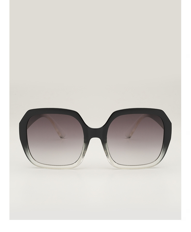 60g Weight Full Frame Glasses Structure Sunglasses Classification Ac, UV400 Protection Lens Material Square Glasses Style Street Occasion Solid Color Pattern Women'S Gender Streetwear Style Grey, Black Color Streetwear Solid Color Ac UV400 Protection Square Full Frame Women's Sunglasses 6