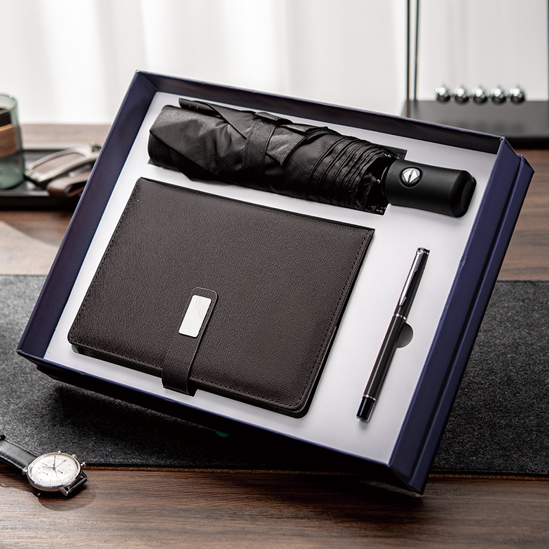 Taza termo, paraguas, juego de regalo de empresa, taza termo práctica, regalo de la mano de la actividad, celebración del aniversario, construcción del grupo para los empleados