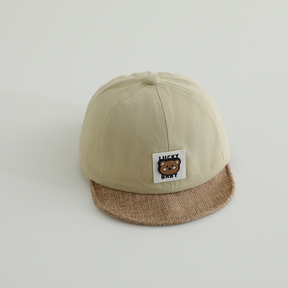 12-30 Sombreros para bebés de primavera y otoño delgados sombreros de pato para bebés sombreros de béisbol para niños sombreros de protección solar coreanos