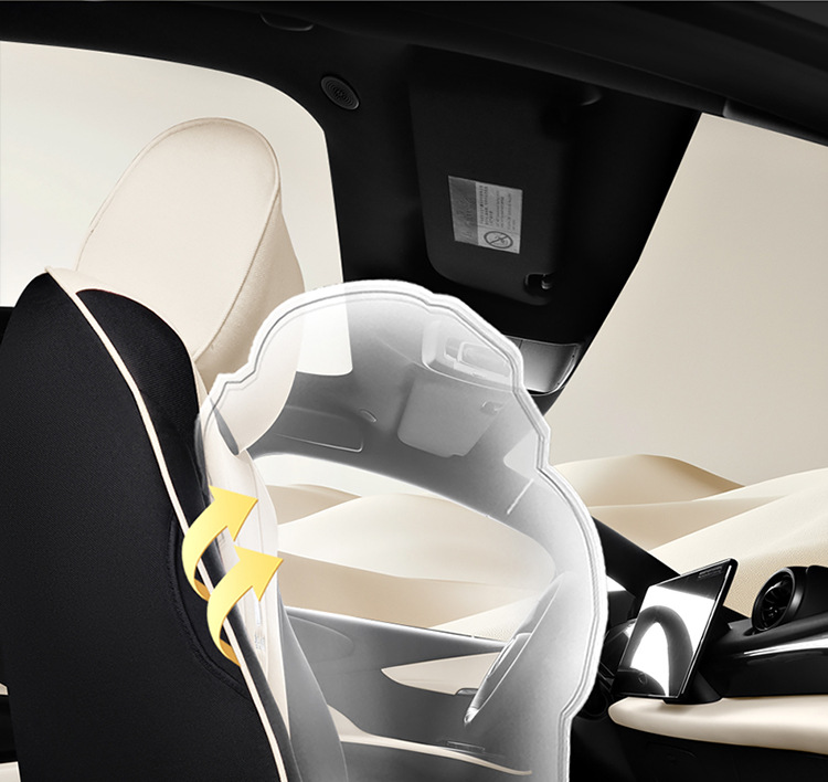 BYD Dolphin Smart Driving Edition EV Seat Cover - Special Full-Coverage Car Cushion, All-Season Seat Cover in Cotton and Linen Fabric