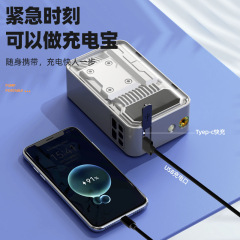 Car air pump dual-purpose car wireless air pump car high-power digital display electric air pump car supplies
