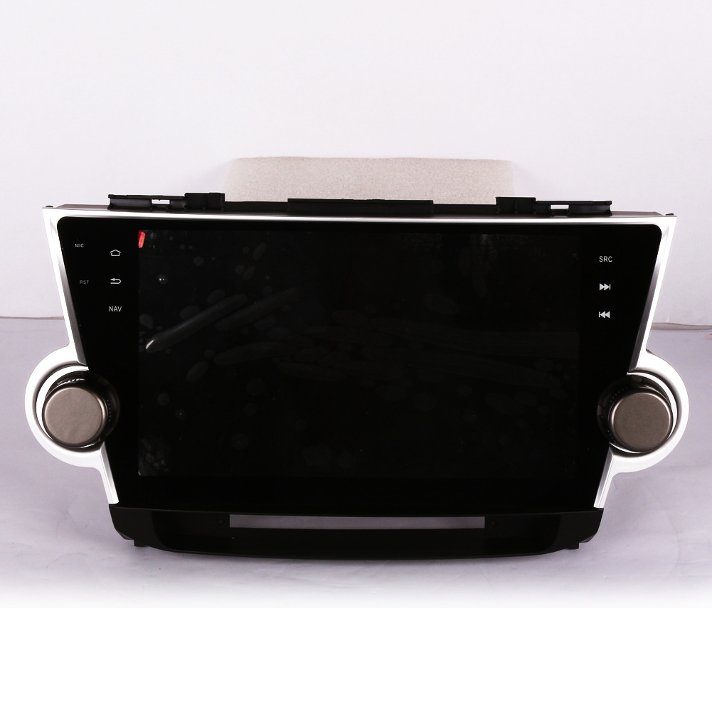 For Highlander 2008-2013 Large Screen 10.1 inch Car Navigation GPS