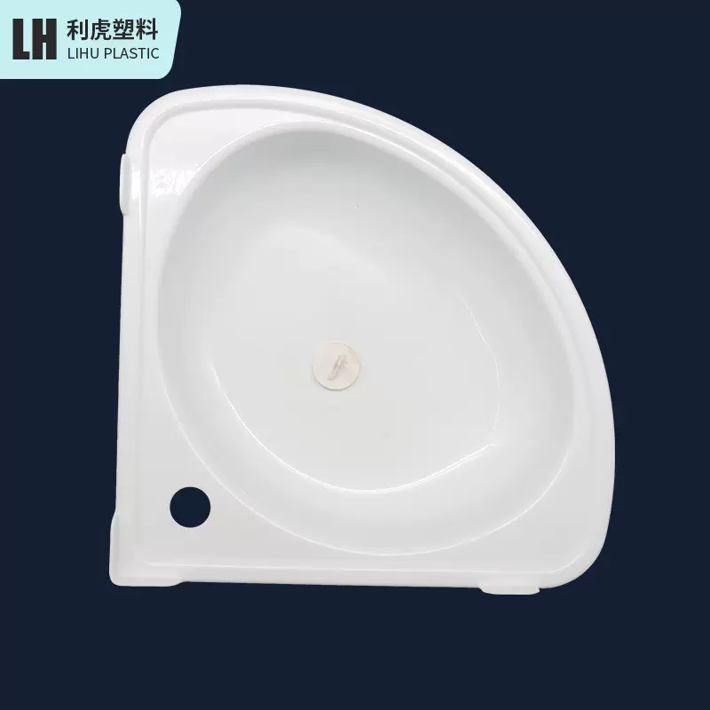 厕所塑料洗手盆三角盆 公共厕所水龙头 配套三通软管批发定制防水