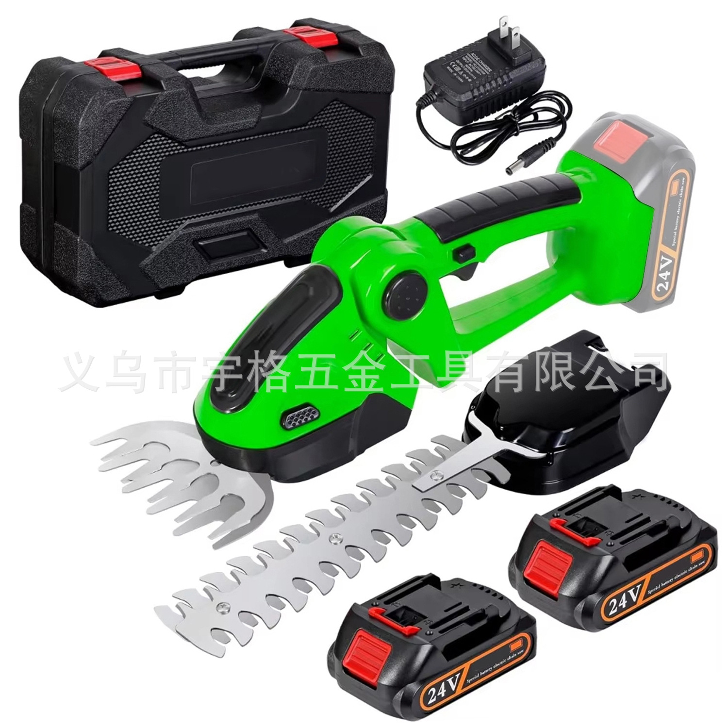 电动篱笆剪两用锂电充电式修枝剪割草机绿化带园艺修剪锂电绿篱机