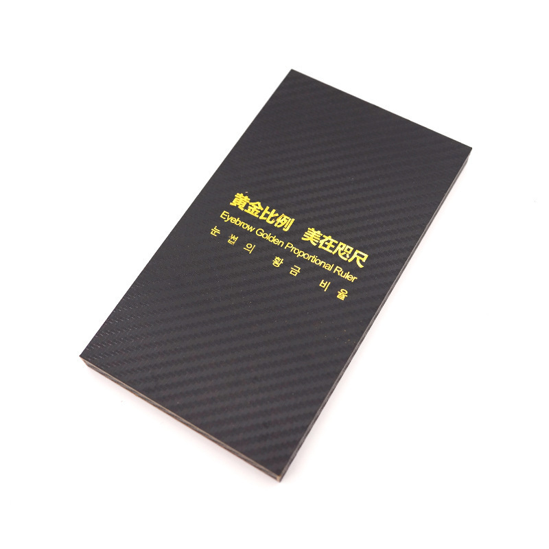 Tattooing Eyebrow Ruler, Three-Point Positioning Balance Ruler, Golden Ratio Ruler, Eyebrow Proportion Ruler, Tattooing Eyebrow Positioning Ruler, Stainless Steel