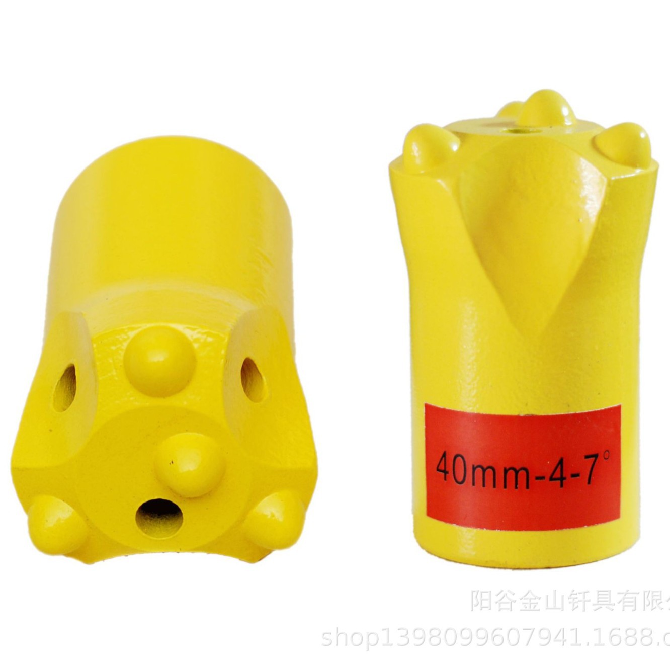 Suministro de accesorios de mina cono agujero conexión esférica diente broca herramienta equipo de taladro de diente esférico