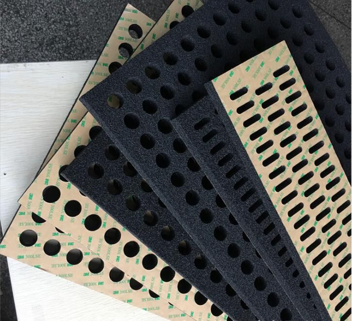 厂家直销黑色EPDM耐高温阻燃螺丝固定器材垫片泡沫/耐高防水泡沫