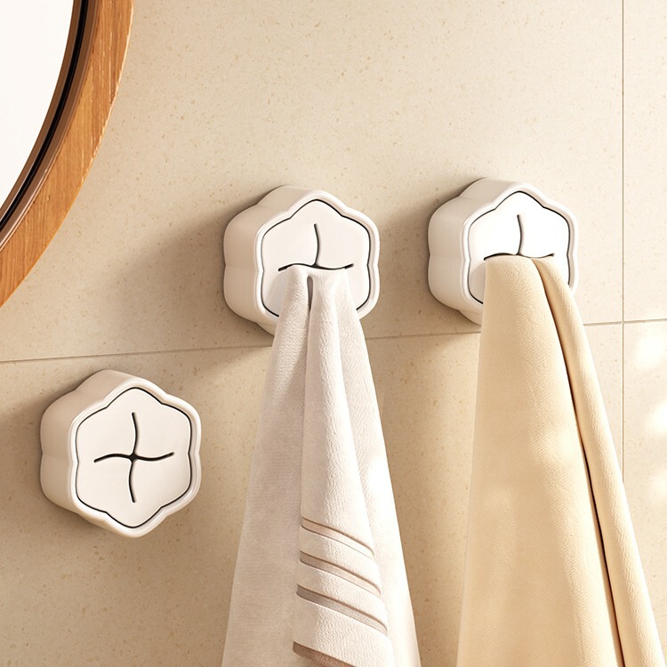 Japanese-style Towel Rack Toilet Punch-free Bathroom Storage Rack Dish Rack Face Towel Storage Plug Towel Hook