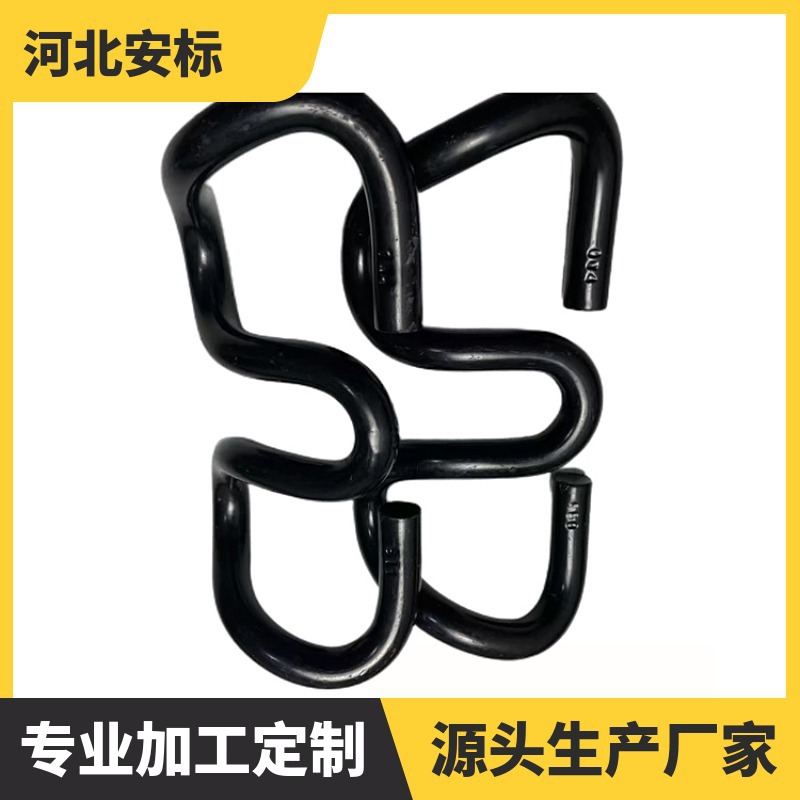 VII型铁路 W4高铁弹条 无砟道轨道弹条 轨道弹性夹.