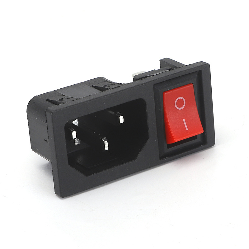 插座型号JR-101-1FSA二合一插座DB-14电源插座 器具输入座