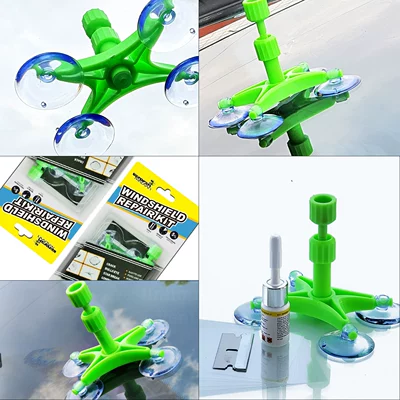 Windshield Repair Tool Kit, Auto glass repair liquid